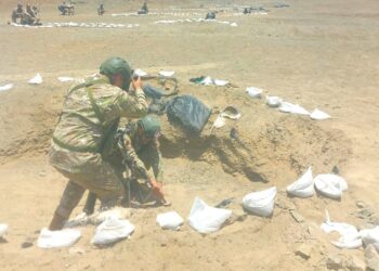 ESGE-EPG verifica instrucción del Curso Táctico y Básico de la Escuela de Caballería en la región Cruz de Hueso.