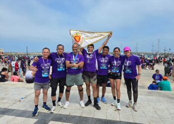 Escuela Superior de Guerra del Ejército – Escuela de Posgrado (ESGE-EPG) participó en la segunda edición de la AVA Media Maratón del Callao & 10K Powered by APM Terminals