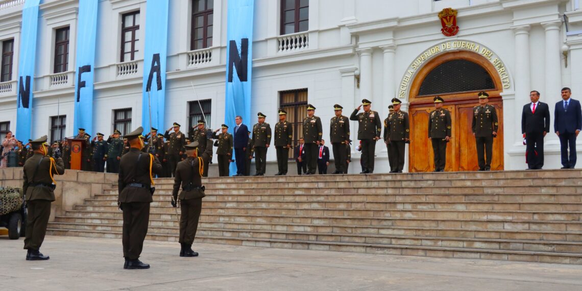 Ceremonia solemne en conmemoración por el CXLVI aniversario de la batalla de Tarapacá y día de la Gloriosa Arma de Infantería del Ejército del Perú