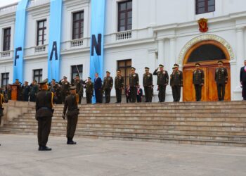 Ceremonia solemne en conmemoración por el CXLVI aniversario de la batalla de Tarapacá y día de la Gloriosa Arma de Infantería del Ejército del Perú