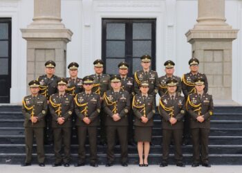 Décima Promoción de la Maestría en Ciencias Militares devela placa conmemorativa
