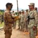 Comandante del Comandante del Comando Especial VRAEM brinda instrucción a oficiales de reserva en el distrito de Mazamari