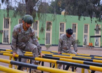 Alumnos de la XIII Maestría en Ciencias Militares rinden segunda etapa del esfuerzo físico