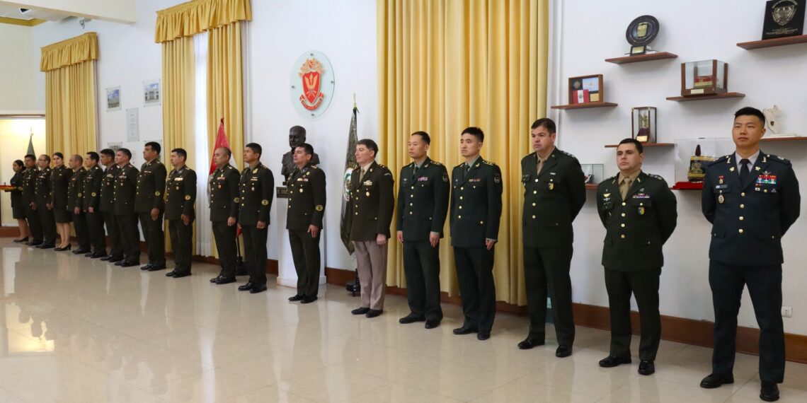 ESGE-EPG conmemoró la gloriosa batalla de Ayacucho y día del Ejército del Perú