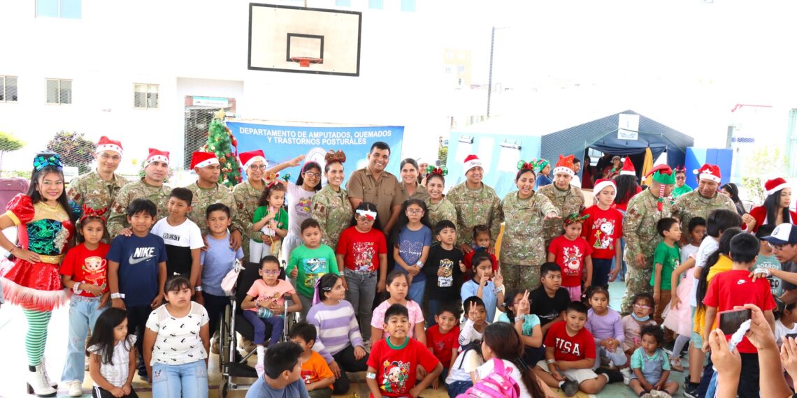 ESGE-EPG realiza entrega solidaria al Centro de Rehabilitación “Dra. Adriana Rebaza Flores”