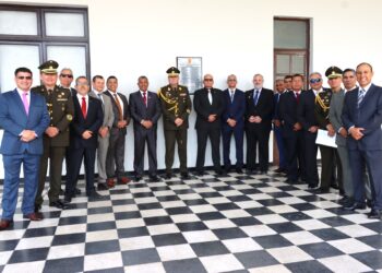 III Curso de Empleo de Grandes Unidades de Combate develaron su placa conmemorativa en la ESGE-EPG