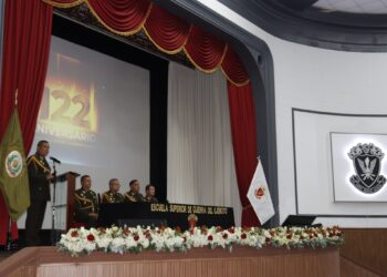 Ceremonia central por los 122º aniversario de la Escuela Superior de Guerra del Ejército, destaca tradición y legado institucional