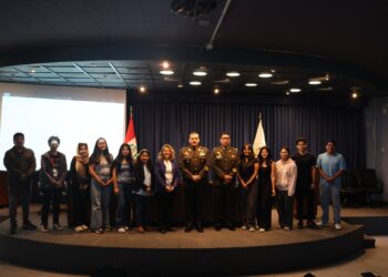 ESGE-EPG llevó a cabo la presentación de la intervención del monumento del héroe nacional, coronel Francisco Bolognesi