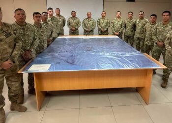 Grupo de estudio del LXXI PCEM fortalece sus capacidades de análisis del terreno en la 3ra Brigada Blindada acantonada en la guarnición de Moquegua
