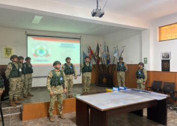 Grupo de estudio del LXXI PCEM fortalece sus capacidades de análisis del terreno en la 1ra Brigada de Infantería – Tumbes