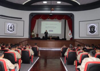ESGE-EPG fortalece la formación de sus oficiales alumnos en el empleo y uso de la fuerza
